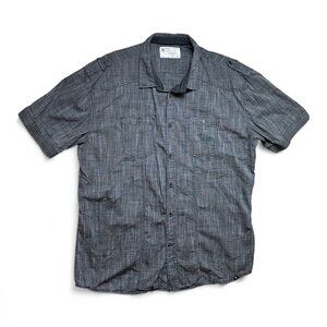 Marc Ecko Charcoal Button‎ Down Shirt